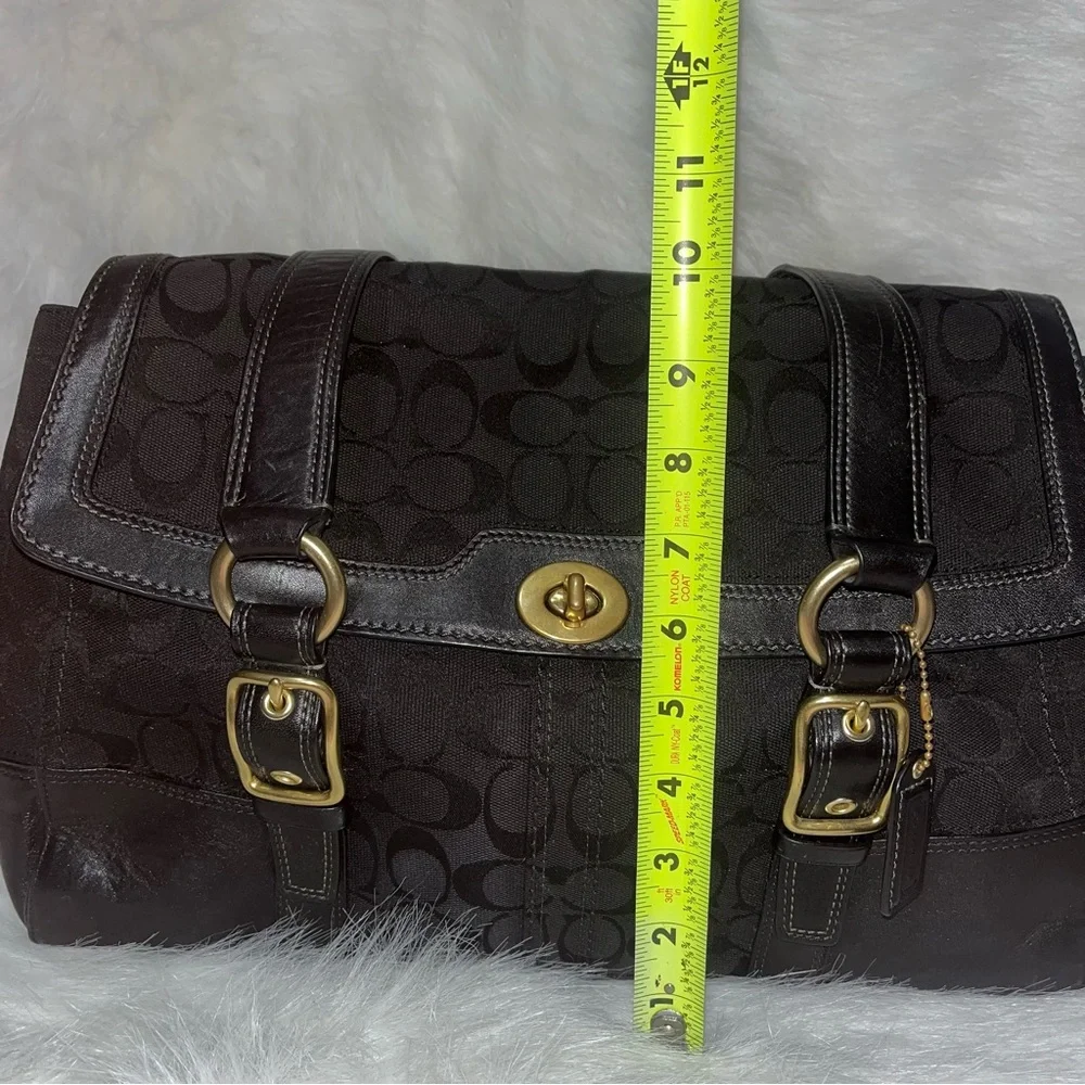 Coach Vintage Satchel With Gold Hardware - Picture 7 of 10